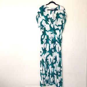 XIX PALMS - Size 2 - Maxi Dress - Tropical Print